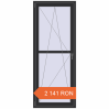 Prețuri Uși de balcon 840x2100 mm BALCONY DOOR REHAU EURO 60 ANTHRACITE_GREY_GLATT two-sided. Preț: 2.141,29 lei