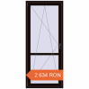 Prețuri Uși de balcon 880x2050 mm BALCONY DOOR REHAU SYNEGO BLACK_BROWN two-sided. Preț: 2 634.42 RON