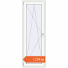Prețuri Uși de balcon 700x2050 mm BALCONY DOOR REHAU EURO 60 RAL 9016 Traffic white two-sided. Preț: 1.279,22 lei