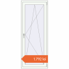 Prețuri Uși de balcon 750x1900 mm BALCONY DOOR REHAU SYNEGO RAL 9016 Traffic white two-sided. Preț: 1.792,03 lei