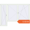 Prețuri Uși de balcon 2800x2100 mm BALCONY DOOR REHAU EURO 60 RAL 9016 Traffic white two-sided. Preț: 5.124,94 lei