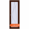 Prețuri Uși de balcon 690x1940 mm BALCONY DOOR REHAU EURO 70 BLACK_CHERRY two-sided. Preț: 1.983,81 lei