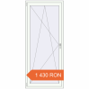 Prețuri Uși de balcon 900x2050 mm BALCONY DOOR REHAU EURO 60 RAL 9016 Traffic white two-sided. Preț: 1.429,62 lei