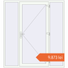 Prețuri Uși de intrare 2000x2200 mm ENERGY-SAVING REHAU SYNEGO RAL 9016 Traffic white two-sided. Preț: 9.872,73 lei