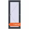 Prețuri Uși de intrare 900x2100 mm ENERGY-SAVING REHAU SYNEGO ANTHRACITE_GREY_STRUKTURAL two-sided. Preț: 7.300,01 lei