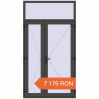 Prețuri Uși de intrare 1400x2600 mm REHAU EURO 60 BASALT_GREY two-sided. Preț: 7 176.4 RON