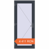 Prețuri Uși de intrare 900x2100 mm REHAU EURO 60 ANTHRACITE_GREY_STRUKTURAL two-sided. Preț: 4.411,27 lei