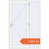 Prețuri Uși de intrare 1400x2150 mm ENERGY-SAVING REHAU SYNEGO RAL 9016 Traffic white two-sided. Preț: 7.883,60 lei