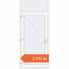 Prețuri Uși de intrare 1020x2400 mm REHAU EURO 60 RAL 9016 Traffic white two-sided. Preț: 3.991,64 lei