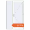 Prețuri Uși de intrare 1400x2250 mm ENERGY-SAVING REHAU SYNEGO RAL 9016 Traffic white two-sided. Preț: 8.104,84 lei