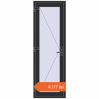 Prețuri Uși de intrare 700x2100 mm REHAU EURO 60 ANTHRACITE_GREY_GLATT two-sided. Preț: 4.117,01 lei