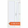 Prețuri Uși de intrare 950x2100 mm DOOR ALU STANDARD 72 RAL 9016 Traffic white two-sided. Preț: 6 496.39 RON