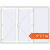 Prețuri Uși de intrare 2697x2047 mm OPTIMUM REHAU BRILLANT RAL 9016 Traffic white two-sided. Preț: 10.712,99 lei
