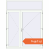 Prețuri Uși de intrare 2000x2600 mm OPTIMUM REHAU BRILLANT RAL 9016 Traffic white two-sided. Preț: 9.666,52 lei