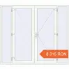 Prețuri Uși de intrare 2400x2100 mm REHAU EURO 60 RAL 9016 Traffic white two-sided. Preț: 8 314.62 RON
