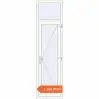 Prețuri Uși de intrare 690x2600 mm REHAU EURO 60 RAL 9016 Traffic white two-sided. Preț: 3 285.93 RON