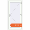 Prețuri Uși de interior 870x1772 mm REHAU BASE 60 TERRACE (Т94) RAL 9016 Traffic white two-sided. Preț: 2.238,10 lei