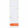 Prețuri Uși de interior 910x2860 mm ALU LIGHT A (Z72) RAL 9016 Traffic white two-sided. Preț: 2.672,59 lei