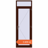 Prețuri Uși de interior 900x2630 mm REHAU BASE 60 (Z74) BLACK_CHERRY two-sided. Preț: 3.585,24 lei