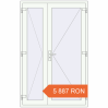 Prețuri Uși de interior 1300x2050 mm REHAU OPTIMUM 70 TERRACE (Т94) RAL 9016 Traffic white two-sided. Preț: 5 887.23 RON