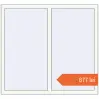 Prețuri Ferestre 1300x1200 mm BASE REHAU EURO 60 RAL 9016 Traffic white two-sided. Preț: 877,40 lei