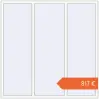 Prețuri Ferestre 1800x1800 mm ALU STANDARD 72 RAL 9016 Traffic white two-sided. Preț: 816,79 €