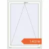 Prețuri Ferestre 1080x1520 mm BASE REHAU EURO 60 RAL 9016 Traffic white two-sided. Preț: 1.401,89 lei