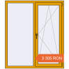 Prețuri Ferestre 1300x1500 mm ALU LIGHT A RAL 1004 Golden yellow two-sided. Preț: 3 305.29 RON