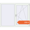 Prețuri Ferestre 1500x1200 mm OPTIMUM REHAU EURO 70 RAL 9016 Traffic white two-sided. Preț: 258,21 €