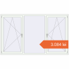 Prețuri Ferestre 2360x1400 mm REHAU BRILLANT DESIGN RAL 9016 Traffic white two-sided. Preț: 3.083,83 lei