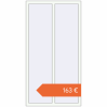 Prețuri Ferestre 960x1830 mm REHAU BRILLANT DESIGN RAL 9016 Traffic white two-sided. Preț: 163,21 €