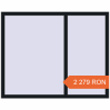 Prețuri Ferestre 1500x1200 mm ENERGY-SAVING REHAU SYNEGO MD BLACK_COOL_110L-2 two-sided. Preț: 2 278.57 RON