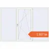 Prețuri Ferestre 2480x1760 mm OPTIMUM REHAU EURO 70 RAL 9016 Traffic white two-sided. Preț: 2.857,30 lei