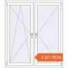 Prețuri Ferestre 1300x1500 mm ENERGY-SAVING REHAU SYNEGO MD RAL 9016 Traffic white two-sided. Preț: 3.220,59 lei