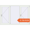 Prețuri Ferestre 1800x1200 mm ALU STANDARD 72 RAL 9016 Traffic white two-sided. Preț: 6 758.53 RON