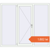 Prețuri Ferestre 1700x1500 mm BASE REHAU EURO 60 RAL 9016 Traffic white two-sided. Preț: 1.881,86 lei