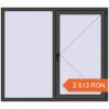 Prețuri Ferestre 1600x1400 mm OPTIMUM REHAU EURO 70 BASALT_GREY two-sided. Preț: 2 512.96 RON