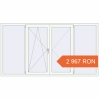 Prețuri Ferestre 2480x1350 mm OPTIMUM REHAU EURO 70 RAL 9016 Traffic white two-sided. Preț: 2.966,92 lei
