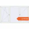 Prețuri Ferestre 2450x1470 mm BASE REHAU EURO 60 RAL 9016 Traffic white two-sided. Preț: 2.769,87 lei