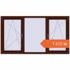 Prețuri Ferestre 2000x1100 mm REHAU ARTEVO BLACK_CHERRY two-sided. Preț: 7.472,46 lei