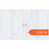 Prețuri Ferestre 2400x1500 mm OPTIMUM REHAU EURO 70 RAL 9016 Traffic white two-sided. Preț: 4.367,16 lei