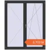 Prețuri Ferestre 1500x1800 mm ENERGY-SAVING REHAU SYNEGO MD ANTHRACITE_GREY_GLATT two-sided. Preț: 5.703,16 lei