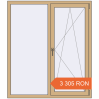 Prețuri Ferestre 1300x1500 mm ALU LIGHT A RAL 1001 Beige two-sided. Preț: 3 305.29 RON