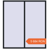 Prețuri Ferestre 1800x2000 mm REHAU ARTEVO BLACK_COOL_110L-2 two-sided. Preț: 5 684.47 RON