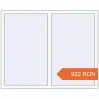 Prețuri Ferestre 1440x1160 mm OPTIMUM REHAU EURO 70 RAL 9016 Traffic white two-sided. Preț: 922.06 RON