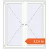 Prețuri Ferestre 1300x1500 mm ENERGY-SAVING REHAU SYNEGO MD RAL 9016 Traffic white two-sided. Preț: 3.223,53 lei