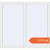 Prețuri Ferestre 1500x1400 mm BASE REHAU EURO 60 RAL 9016 Traffic white two-sided. Preț: 1.079,42 lei