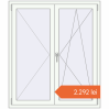 Prețuri Ferestre 1200x1400 mm OPTIMUM REHAU EURO 70 RAL 9016 Traffic white two-sided. Preț: 2.291,98 lei