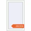 Prețuri Ferestre 545x950 mm OPTIMUM REHAU EURO 70 RAL 9016 Traffic white two-sided. Preț: 508.95 RON