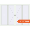 Prețuri Ferestre 2470x1810 mm REHAU BRILLANT DESIGN RAL 9016 Traffic white two-sided. Preț: 4 156.97 RON